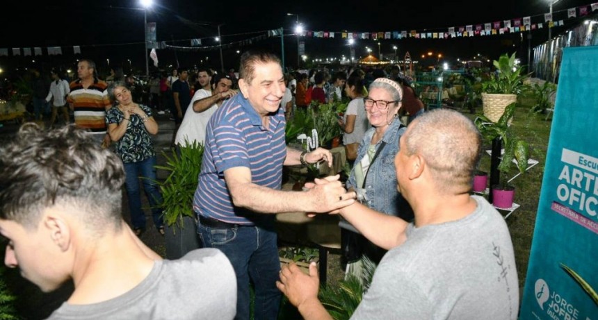 El intendente Jofré visitó la 6ta Edición de la Expo Viveros y Feria Emprendedora
