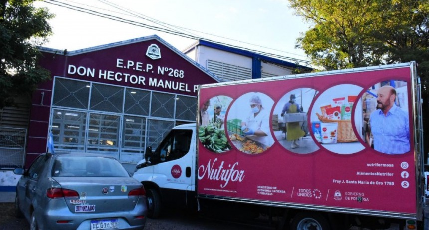Comenzó en Capital la entrega de productos Nutrifor para 214 escuelas