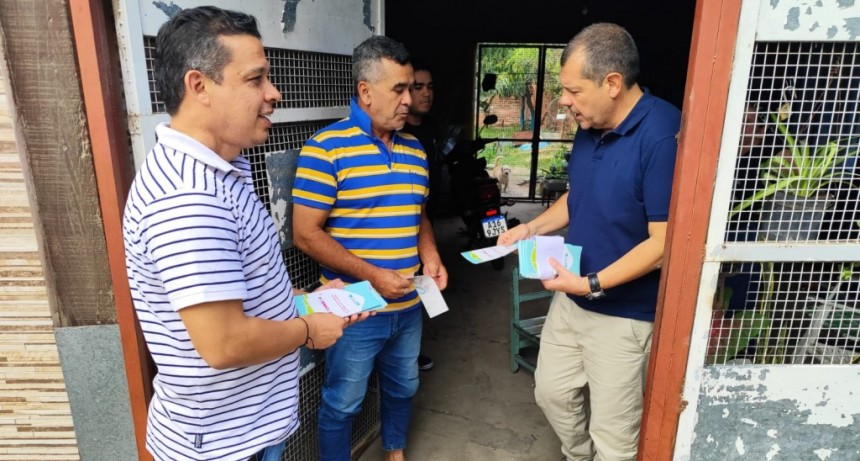 Se realizan recorridos por los barrios para informar acerca del nuevo servicio de transporte