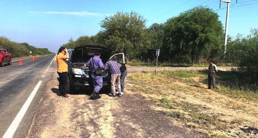 Secuestraron una camioneta y detuvieron a un hombre con marihuana