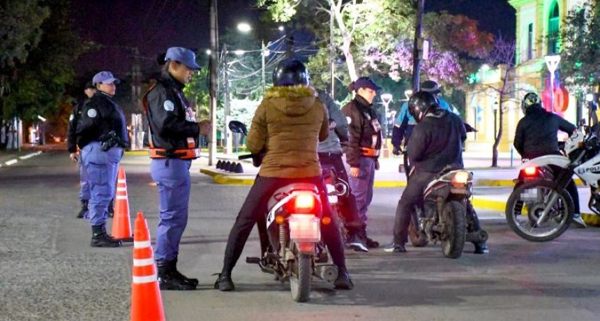 La Policía labró 161 actas de infracción y sacó de circulación a 38 conductores alcoholizados