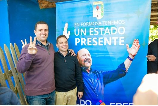 En Pirané, el vicegobernador Solís acompañó a candidatos a concejales