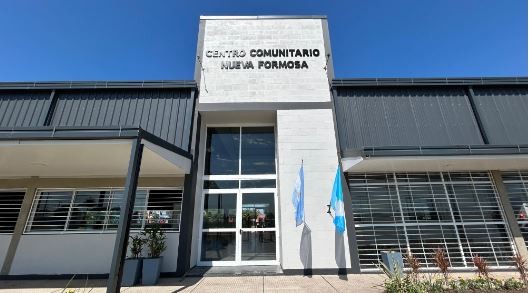 El gobernador Insfrán suma una nueva obra al barrio Nueva Formosa