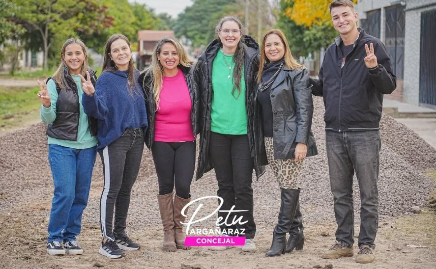 En el barrio Libertad, junto a las y los candidatos del Modelo Formoseño