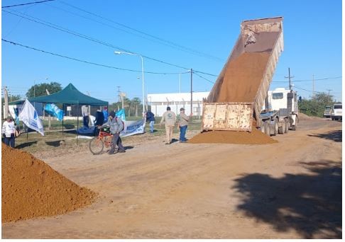 Amplia intervención de la comuna en barrios del ejido urbano