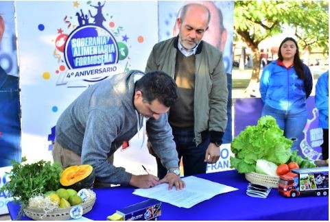 Soberanía Alimentaria Formoseña firmó convenio con pymes para la incorporación de nuevos productos