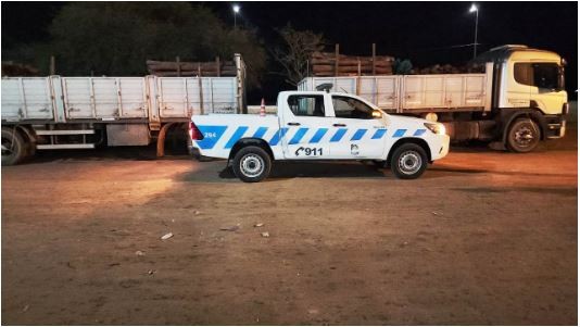 La Policía secuestró más de 500 postes de quebracho colorado transportados con documentaciones apócrifas