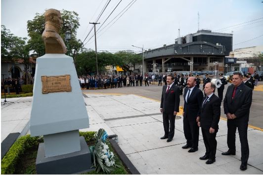 El Gobernador encabezará el acto por el Día de la Bandera en el Cincuentenario