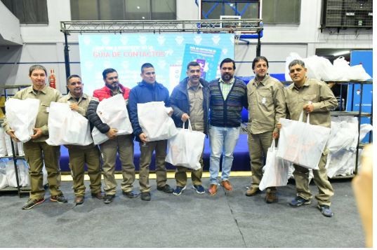 La Subsecretaría de Empleo entregó indumentaria a trabajadores del programa Oficios Formosa