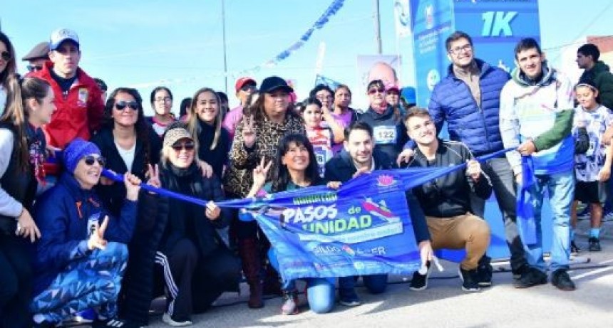 La maratón “Pasos de Unidad” se corrió en la Jurisdicción Cinco y superó todas las expectativas