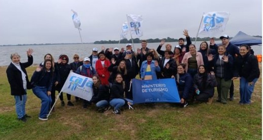 Jubilados de la CPS hicieron turismo social en Laguna Oca