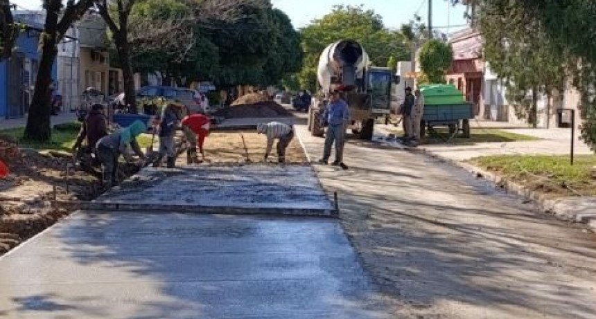 La comuna prosigue con el plan de bacheo para la recomposición de arterias pavimentadas