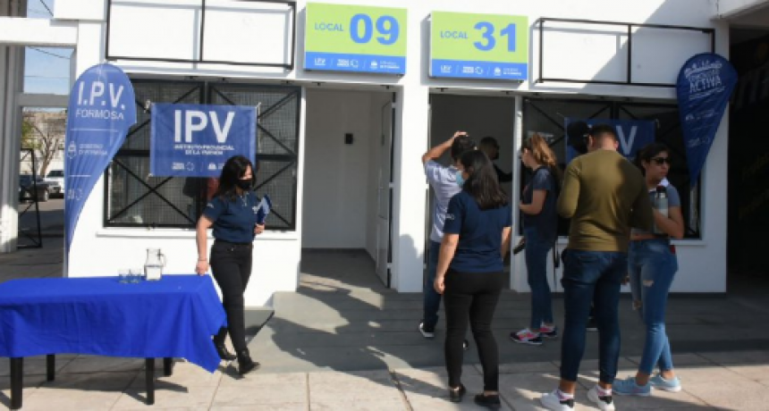 Entregaron más locales para el sector comercial del barrio Guadalupe