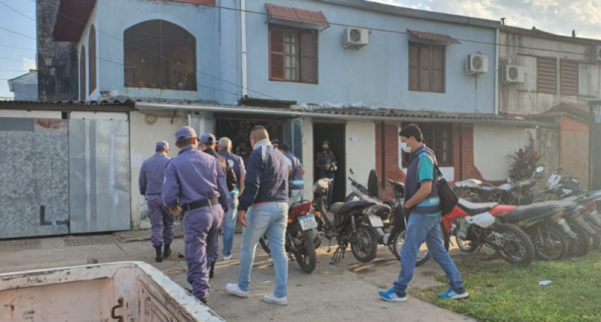 La Policía inspeccionó talleres mecánicos y detectó cuatro en infracción