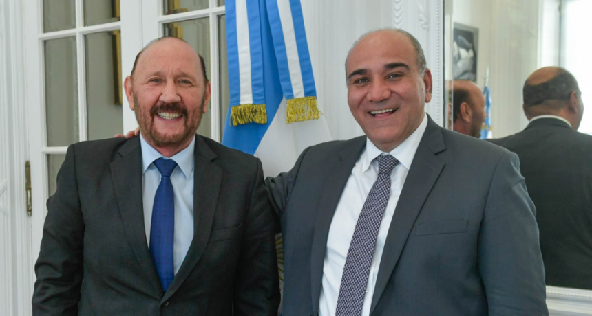 Insfrán se reunió con el Jefe de Gabinete de Nación