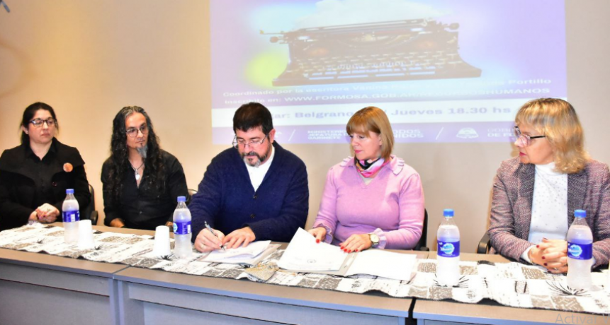 Firma de convenio de cooperación entre la Subsecretaría de Recursos Humanos y el Instituto Superior de Arte