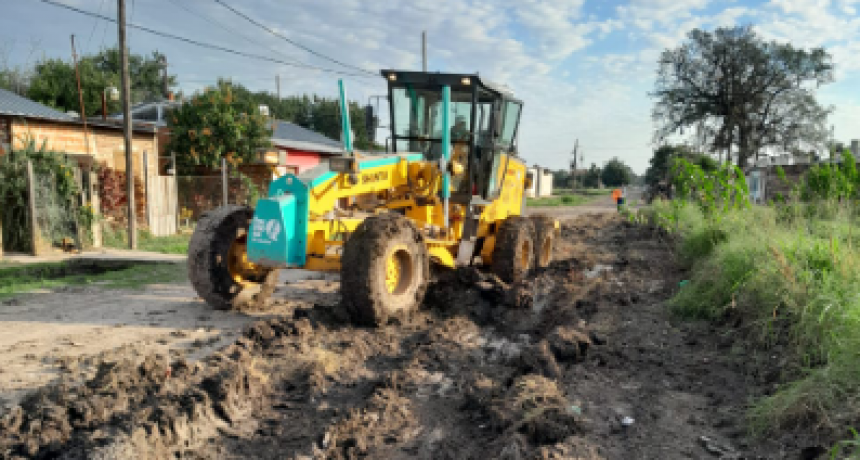 Barrios de la ciudad se beneficiaron este lunes con el plan de tareas del municipio