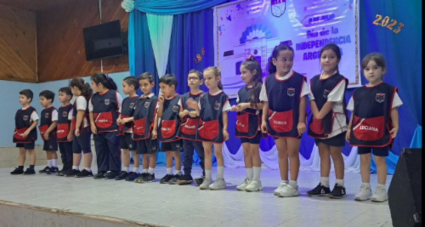 Cierre de semana de la Independencia en el Turno Tarde del Colegio Evangélico Privado 