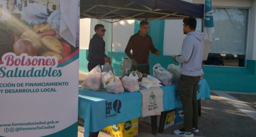 Este martes habrá venta de bolsones saludables