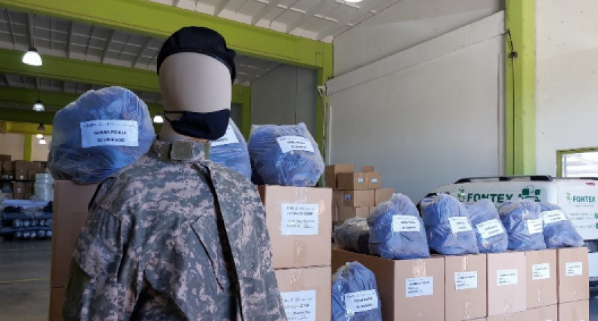 El Fontex concretó una nueva entrega de indumentaria policial