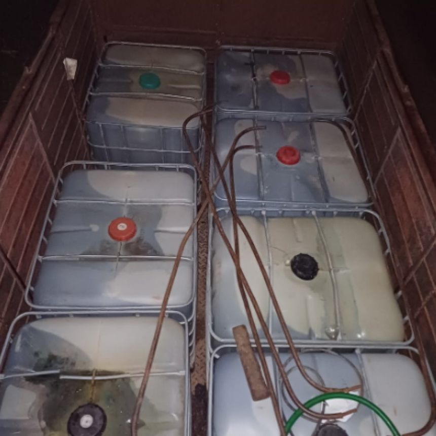 Secuestran un camión que transportaba cerca de 8.000 litros de combustible en forma irregular
