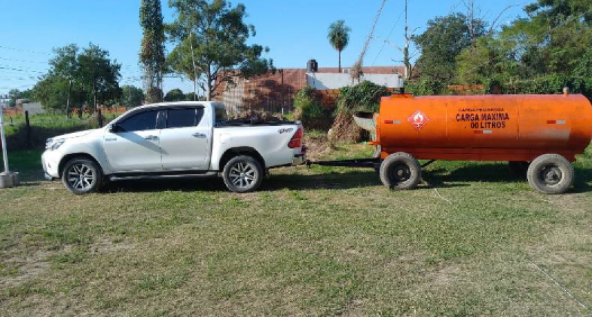 La Policía secuestró una cisterna con más de 4.000 litros de gasoil