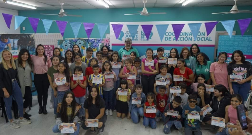 Con amplia convocatoria finalizaron los cursos de invierno en la Escuela de Artes y Oficios Municipal