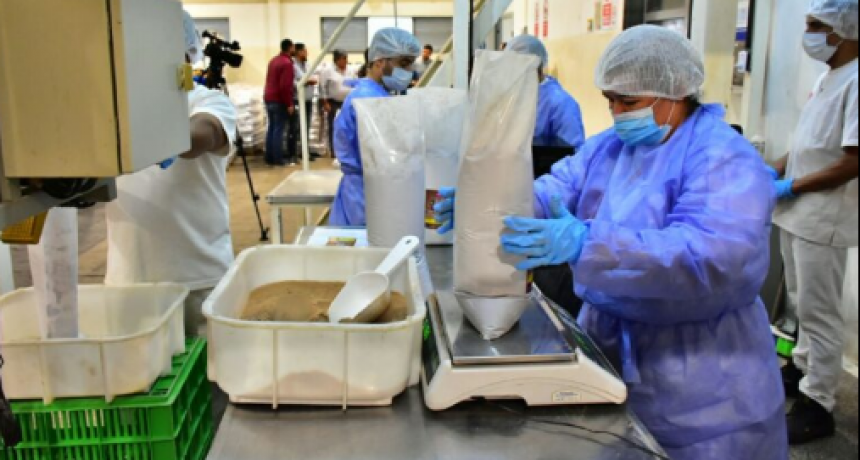 Sólo en 2022 Nutrifor elaboró más de 600 mil kilos de productos