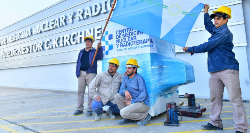 Llegó el Ciclotrón para el Centro de Medicina Nuclear y Radioterapia