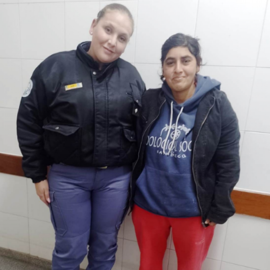 Tras intensa búsqueda la Policía hallo a Natalia Sosa sana y salva