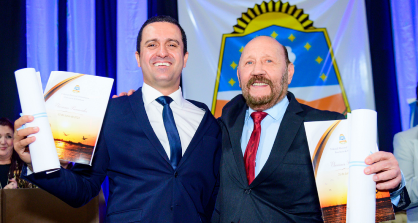 Proclamaron a Gildo Insfrán y a Eber Solís como gobernador y vice para el período 2023-2027