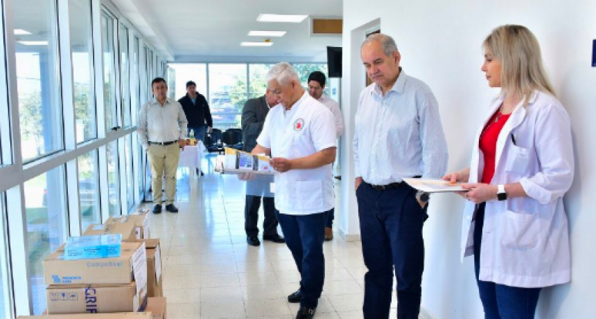 El gobierno provincial dotó de equipamiento a servicios de hemoterapia de hospitales