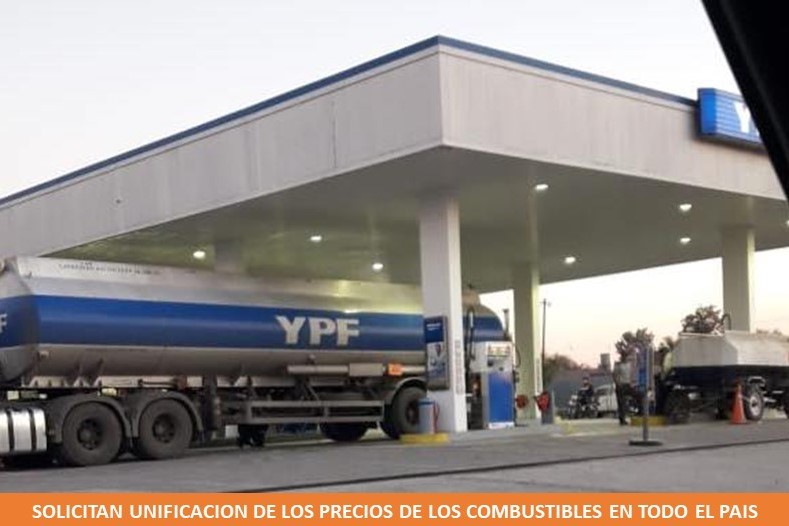 Solicitan unificación de los precios de los combustibles en todo el país