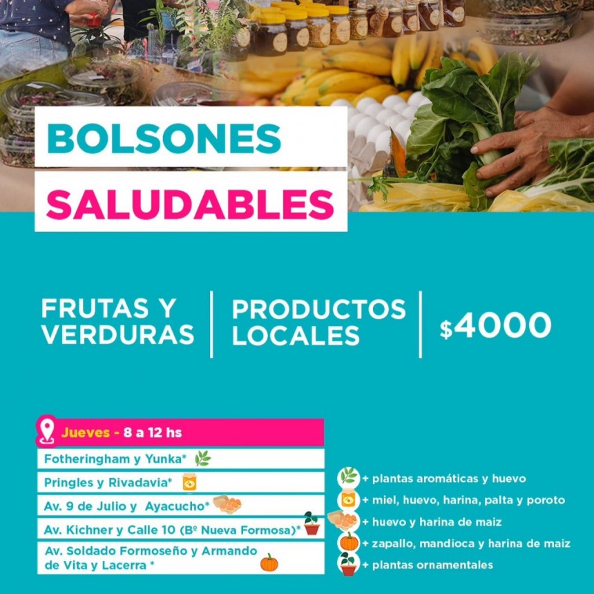 Este jueves tenemos BOLSONES SALUDABLES