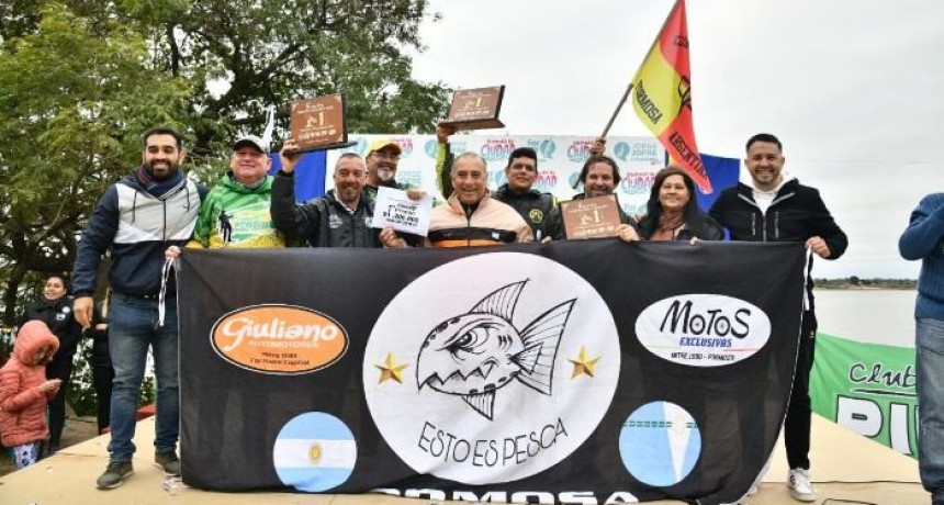 Con más de 400 pescadores, se realizó el 5º Torneo de Pesca del Armado embarcada a motor