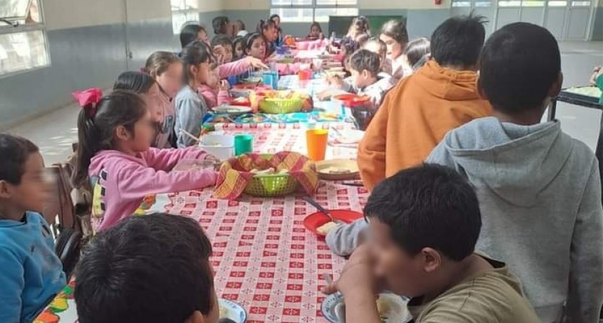 En el receso invernal se continúa con el Servicio Social Nutricional en las escuelas