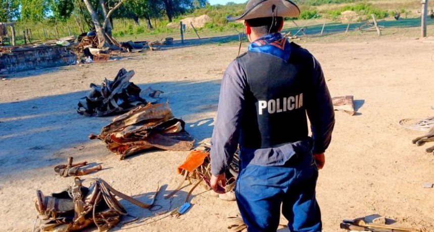 La Policía desarticuló una banda de abigeos tras varios allanamientos