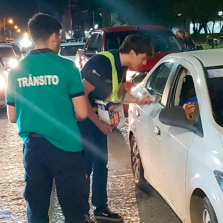 El Municipio realizó una campaña para promover el alcohol cero al volante