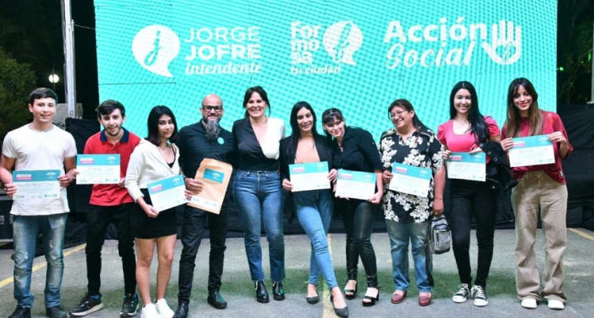 Entregaron certificados a los egresados de la primera etapa 2024 de la Escuela de Artes y Oficios de la comuna