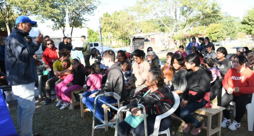 El PAIPPA brindó capacitación en huerta familiar