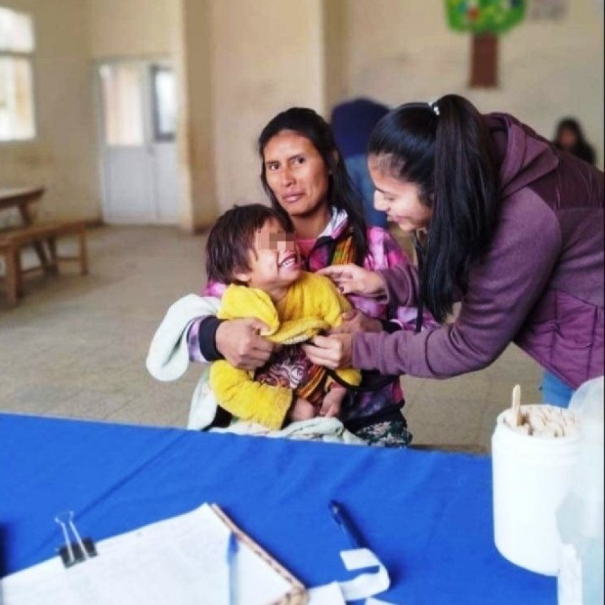 Vecinos originarios de la comunidad Tres Palmas fueron beneficiados con una nueva ronda de servicios de salud