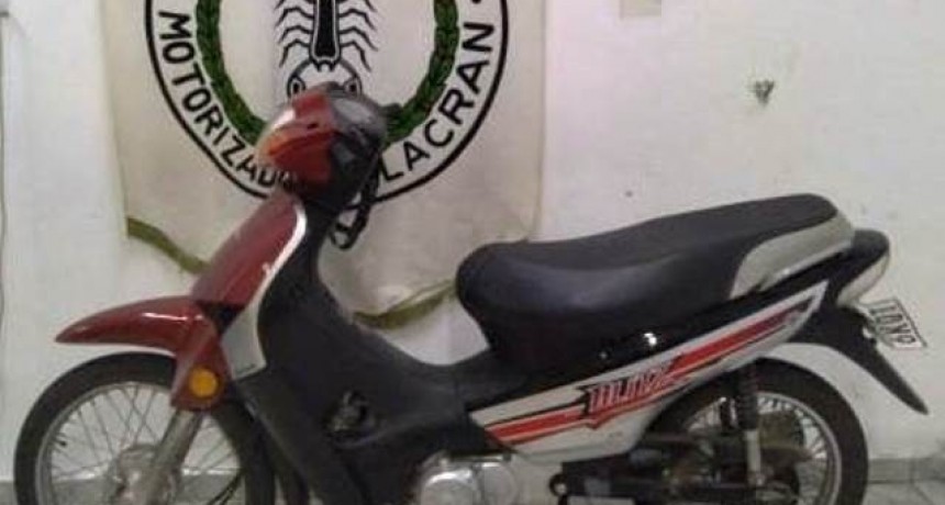 Recuperaron una moto, secuestraron motopartes y evitaron la sustracción de otra