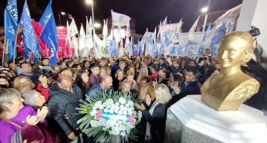 El PJ formoseño homenajeará a Eva Perón a 72 años de su paso a la inmortalidad