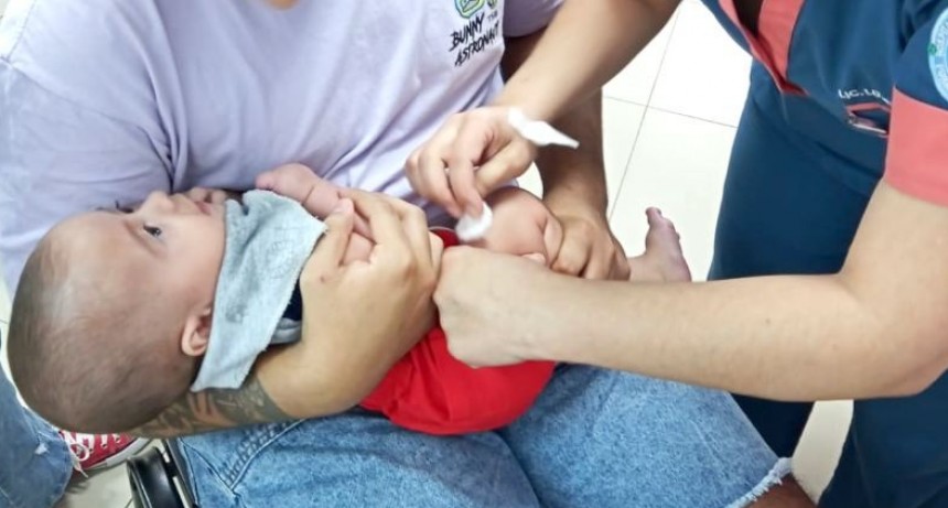 Bebés prematuros recibieron la tercera dosis de Palivizumab en el Hospital de la Madre y el Niño