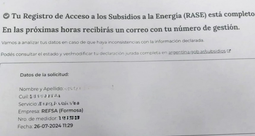 Se ampliaría el plazo para inscribirse en el Rase