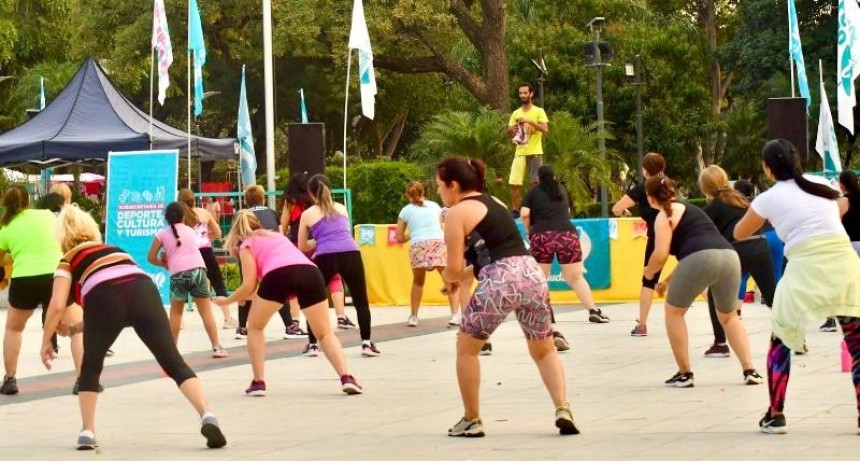 Las actividades recreativas y deportivas organizadas por la Comuna en el fin de semana