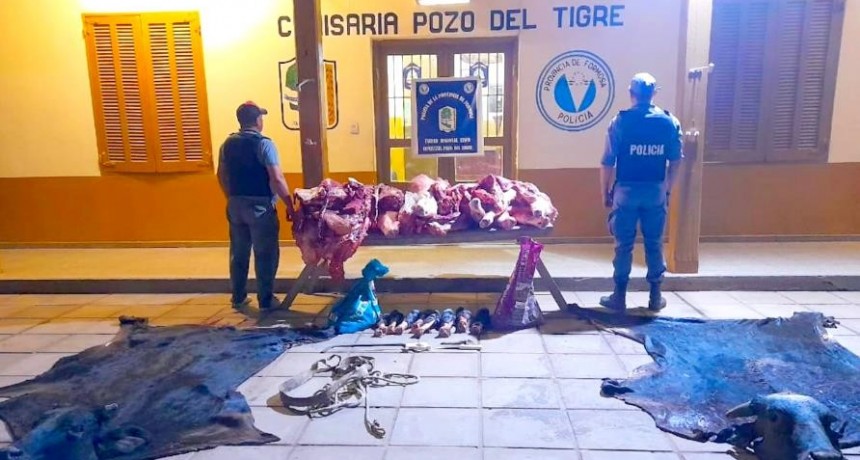 Secuestraron carne vacuna transportada en una camioneta sin respetar la cadena de frío