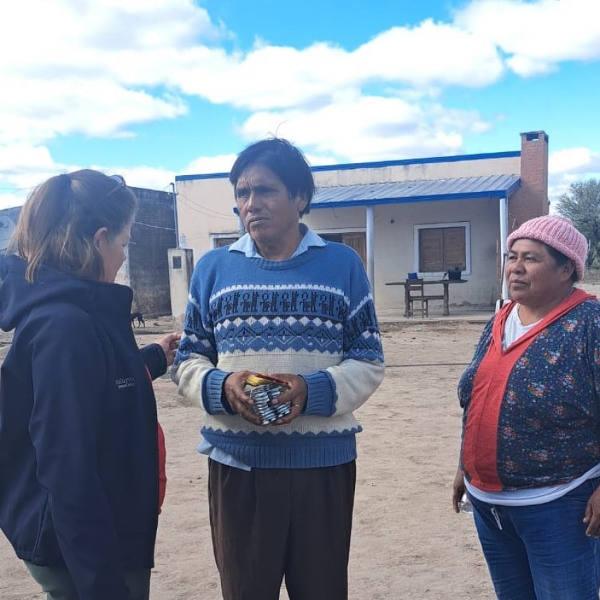 Centro de salud Humberto Da Pratto realiza el control domiciliario a los pacientes con diabetes y tuberculosis