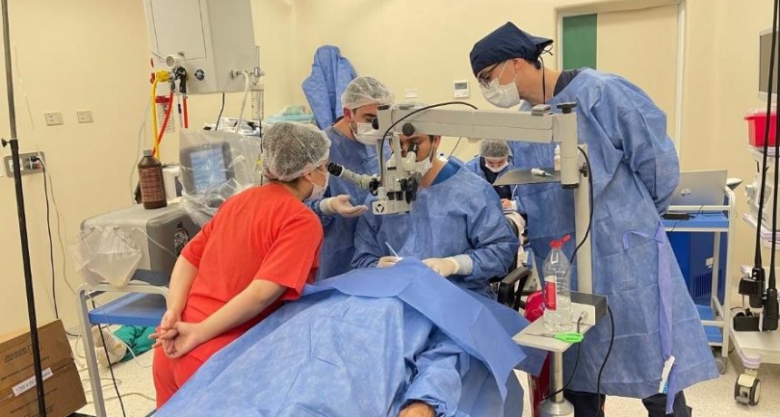 Hospital de Laguna Blanca: se llevaron a cabo 50 nuevas cirugías y más de 100 pacientes recibieron atenciones oftalmológicas