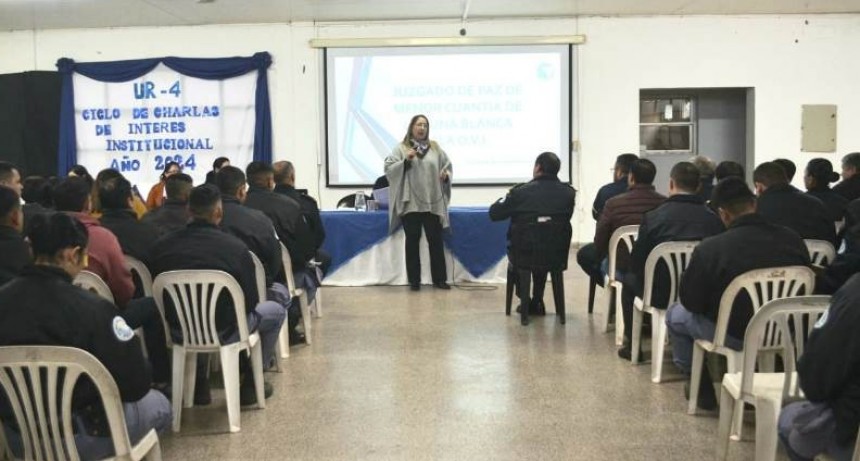 La Policía y el Poder Judicial coordinaron acciones conjuntas en Laguna Blanca